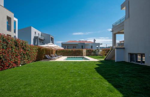 Nea Fokaia Villa | Sea Wind Luxury Villa with Private Heated Pool Kassandra Halkidiki