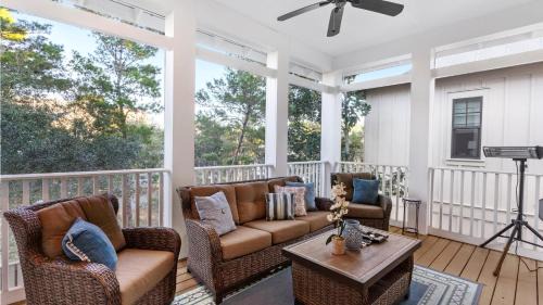 Seagrove Beach House | Seagrove Gardens Mins to the Beach Santa Rosa Retreat w Golf Cart A Design