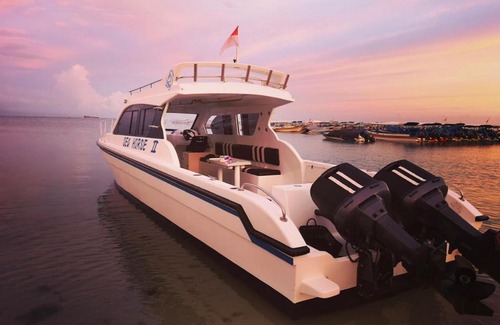 Tanjungbenoa Boat Rental | seahorse yacht bali 8hour per day To Nusa penida