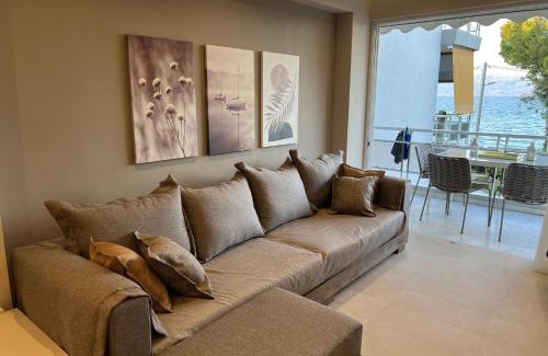 Oropos Apartment | SeaNfinity Spotless, 1BR Apt with Beach View