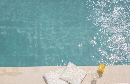 Vassiliki Villa | SEASCAPE VILLAS VASSILIKI Luxury beach villa w pool 20m from beach & town center