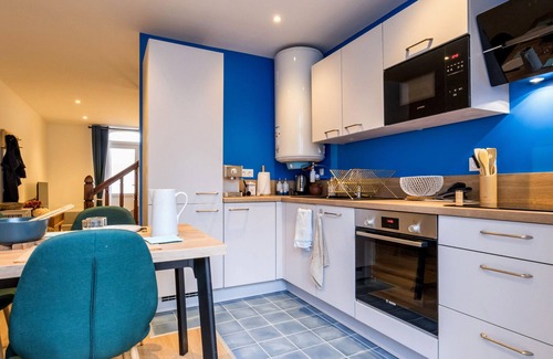 Saint-Nazaire Cottage | Seaside Retreat: Renovated 19th-Century Villa with Ocean Views & Modern Comforts