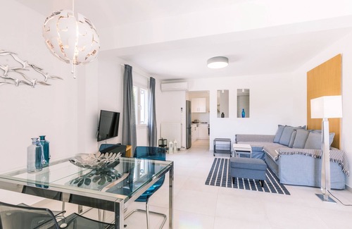 Corfu Town Apartment | Seaview Luxurious Apartment near Corfu Town - Adults Only By Konnect