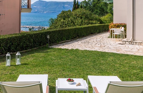 Corfu Town Apartment | Seaview Luxurious Apartment near Corfu Town - Adults Only By Konnect