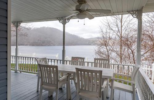Topton House | Secluded Lakefront Cabin with Private Dock on Lake Nantahala, Topton, North Carolina