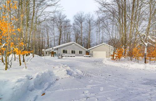Mancelona House | Secluded Mancelona Home with Gas Grill!