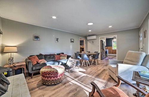 Suttons Bay Cottage | Secluded Suttons Bay Retreat w/Fire Pit!
