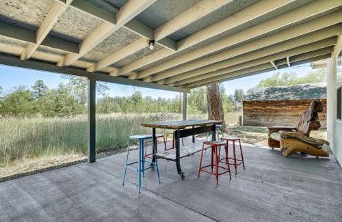 Overgaard House | Serene Getaway in Overgaard with Patio and Yard!
