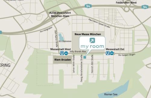 Riem Apartment | Serviced Apartment München-Messe/G