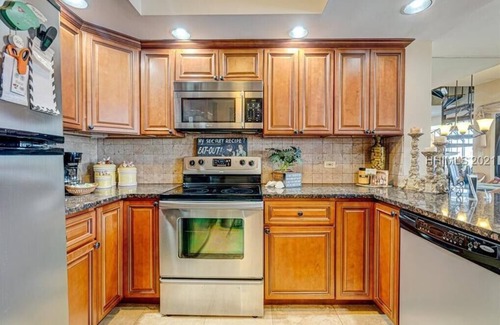 Shelter Cove Villa | Shelter Cove: Walkable Area, Marina Views, & Pet Friendly!