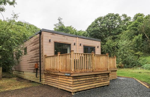 Allithwaite Cabin | SHETLAND, family friendly, with hot tub in Cartmel