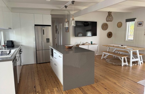 Shoal Bay House | Shoaly House-A Spacious Oasis, an entertainers delight with big outdoor decks