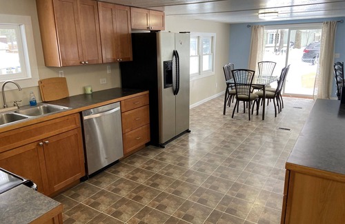Silver Lake Cottage | Silver Lake Cottage. 1 Mile from Sand Dunes. Quiet Street. Sleeps 12-14.