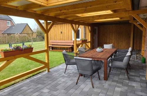 Drage House | Simones-Ferienhaus.de Cozy vacation in North Friesland for up to 6 people.