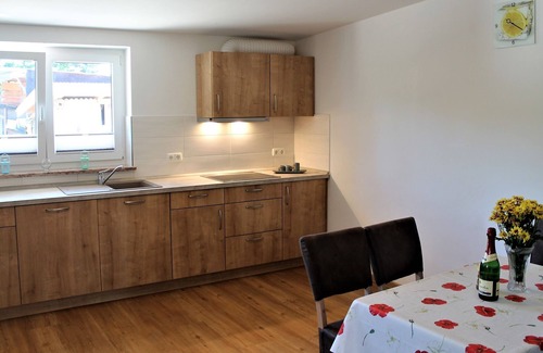 Kussow Apartment | Simplistic Apartment in Kussow with Garden, Terrace and Cot