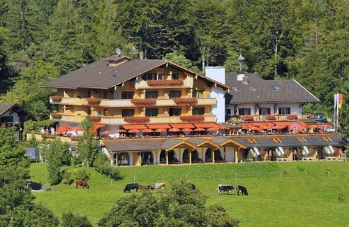 Mittenwald Apartment | Single room west with shower /toilet - Gröbl-Alm, Alpine inn /hotel