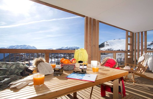 Bergers Condo | Ski aux pieds + piscine & sauna | T3 + cabine