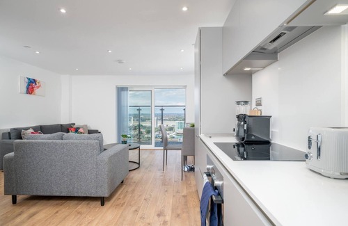 Woolwich Riverside Apartment | Skyvillion 2 Bed Apt London Excel O2 Arena