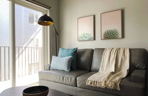Downtown Omaha Apartment | Sleepover: Remarkable 1BD/1BA + Balcony - Downtown Omaha