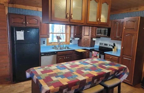 Montpelier Cabin | Sleeps 11 - Bar Room - Game Room - Handicap Accessible