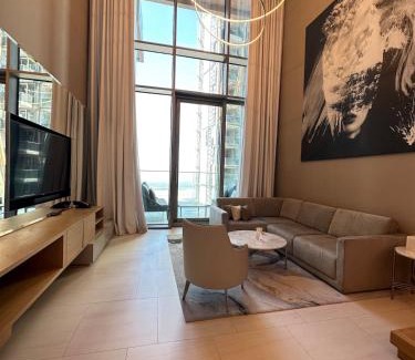 Business Bay Apartment | SLS Hotel, Sky duplex penthouse