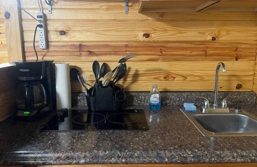 Pottsboro Cabin | Snug 3 Bed Cabin at Mill Creek Marina: Cabin 1