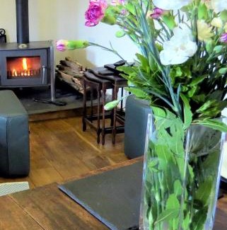 Blaencelyn House | Snuggle hot tub Dolgoy