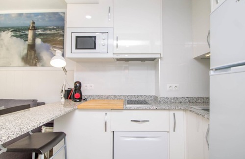 Carihuela Apartment | Sol Ocean House Block 3, Floor 1 - Beachfront, inside a hotel, sea views