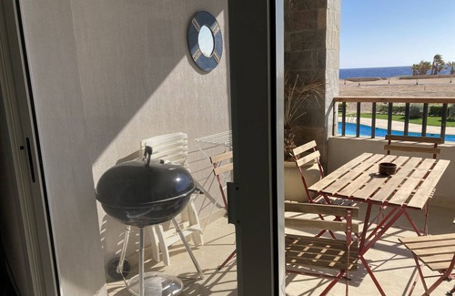 Red Sea Coast Apartment | Soma bay 3-bedrooms beach apartment