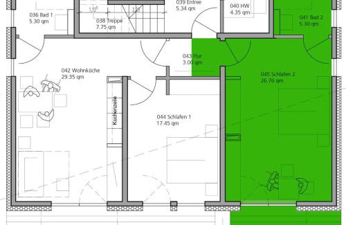 Erbach Apartment | Sonnenscheinhaus Wohnung 3