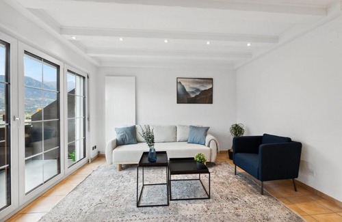 Sevelen Apartment | Sonniges Apartment mit traumhaftem Bergblick
