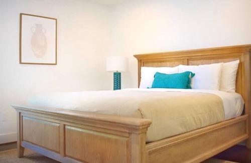 Boulevard Oaks Apartment | Soothing Modern APT in the Museum District w/Pool