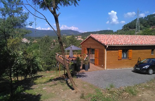 Les Salelles House | South Ardèche les Vans New house with air conditioning