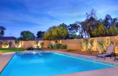 Scottsdale Highlands Five House | Southwest OT Oasis | Heated Pool | 5 Bdrm | 2 Mstr