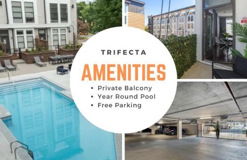 First Ward Apartment | Spacious 2BD with Private Balcony and Free Parking 2