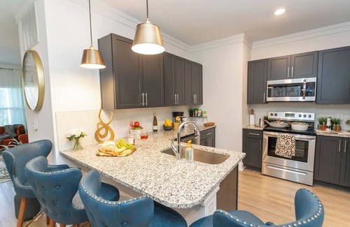Charlotte Apartment | Spacious 3-bedroom apartment close to Speedway and PNC live Music