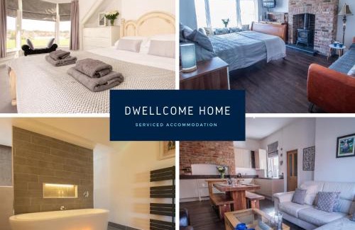 Westoe Apartment | Spacious 5 Double Bedroom 6 Beds Townhouse 2 Bathrooms, Ideal for long term contractor, etc stays, 15 mins drive to Nissan, 10 mins walk to metro station - see our site for assurance