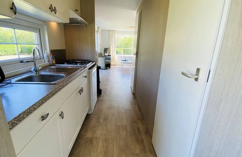 Veere House | Spacious 6 persons holiday chalet on child-friendly mini camping in Veere