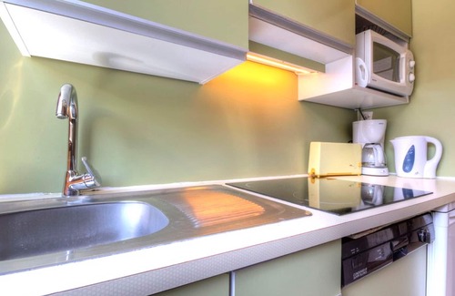 Plagne Centre Apartment | Spacious apartment near the slopes – 7 people, 2 bedrooms & balcony
