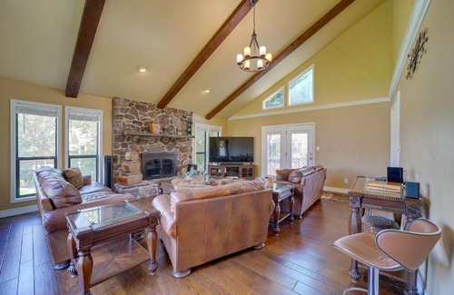 Fort Smith House | Spacious Arkansas Abode with Balcony and Fire Pit!