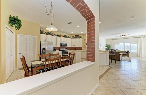 Sabal Harbour House | Spacious, family friendly 4-bedroom, pool/spa lakefront home.