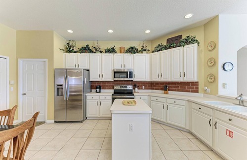 Sabal Harbour House | Spacious, family friendly 4-bedroom, pool/spa lakefront home.