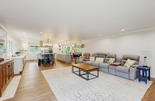 Colorado Springs House | Spacious home with indoor heated pool, volley ball court, and is dog-friendly