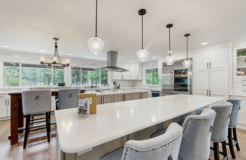 Colorado Springs House | Spacious home with indoor heated pool, volley ball court, and is dog-friendly