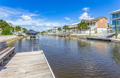 Ocean Isle Beach House | Spacious Home with Boat Dock in Ocean Isle Beach!