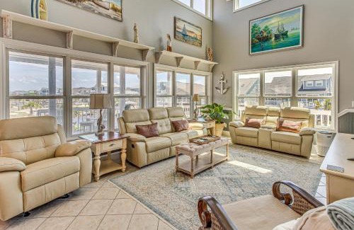 Ocean Isle Beach House | Spacious Home with Boat Dock in Ocean Isle Beach!
