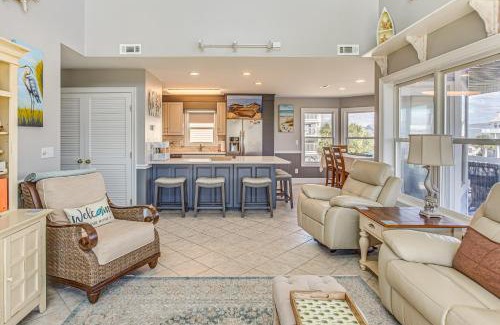 Ocean Isle Beach House | Spacious Home with Boat Dock in Ocean Isle Beach!