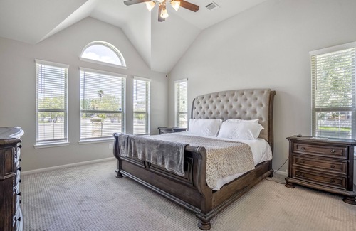 Pecan Grove House | Spacious Home with Private Theater, Pool Table, Office & Home Gym!