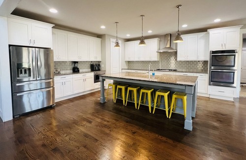 Barium Springs House | Spacious Lake Norman Waterfront with hot tub, game room, kayaks & SUPs!