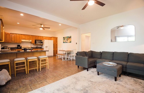 Oconee County Apartment | Spacious Lakeside Garden Level Home with Large Dock, Pet-Friendly!